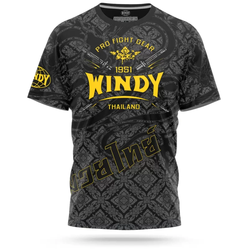 Maglietta Sportiva Windy con Drago Tailandese