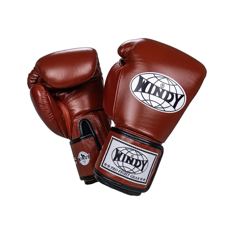 Guanti da Muay Thai Windy Pelle Rossi