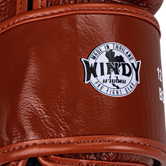 Autentici Guantoni da Boxe Windy Rossi con Lassi