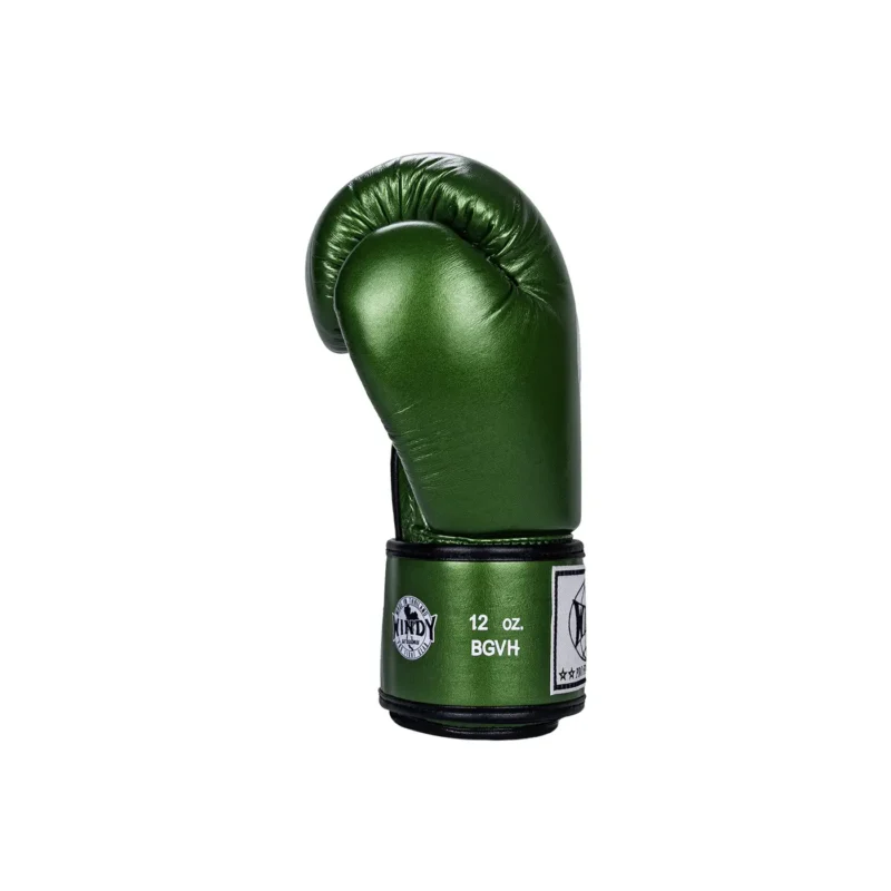 Guantoni da Boxe Verde Metallizzato Windy Sinistra