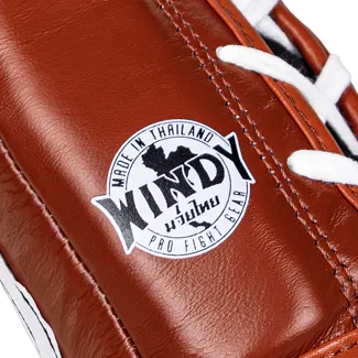 Autentici Guantoni da Boxe Windy Rossi con Lassi