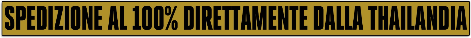 Spedito dalla Tailandia